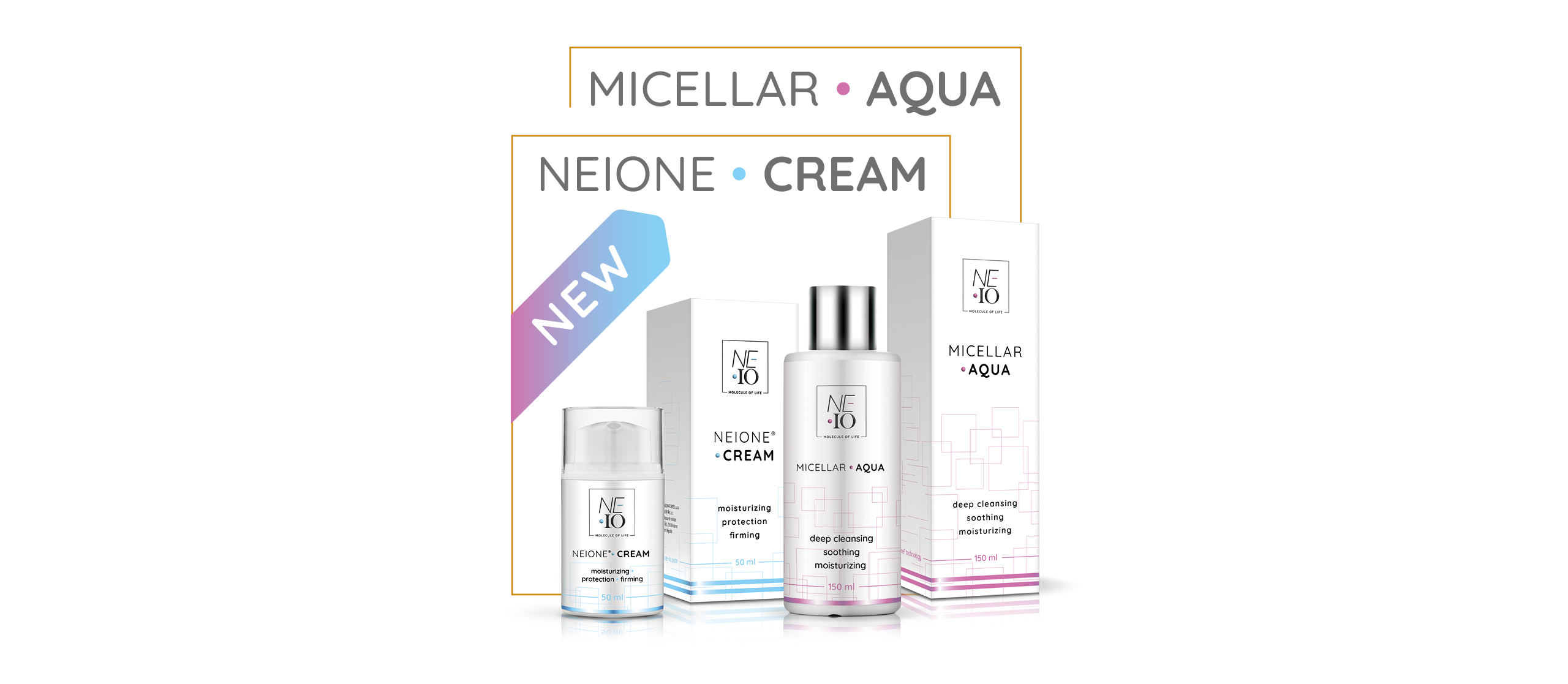 Neione cream + Micellar aqua 1920x838