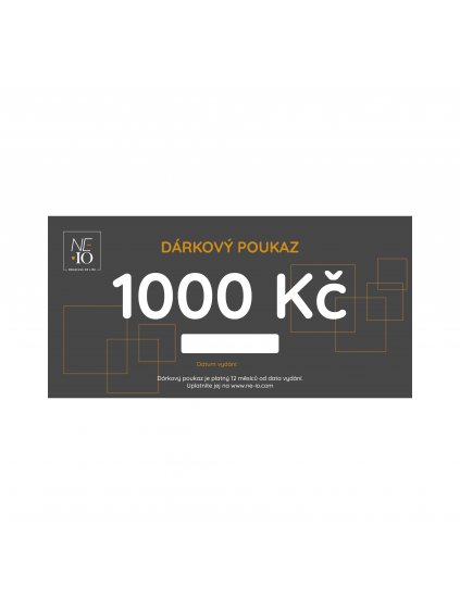 Dárkový poukaz 1000 Kč