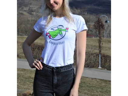 Tričko Dopiju a letím - dámské