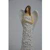 3738 2 bily kvetinovy andel