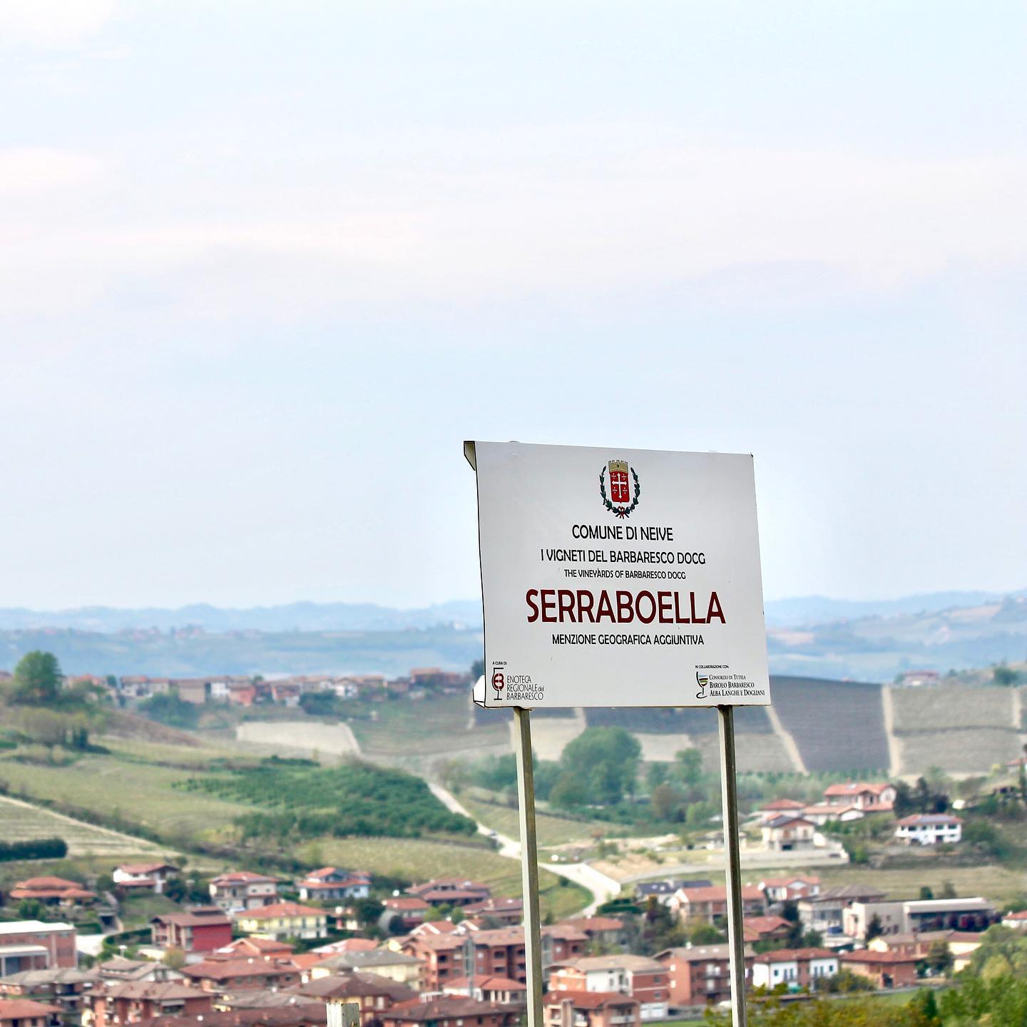 Serraboella, Neive – vinice na zvlněných kopcích Langhe