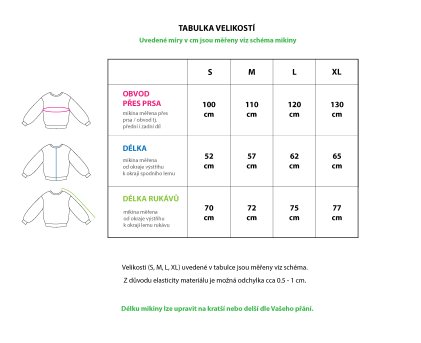 Mikiny_tabulka-velikosti