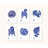 Kalendar singl listy CATS BLUE 2