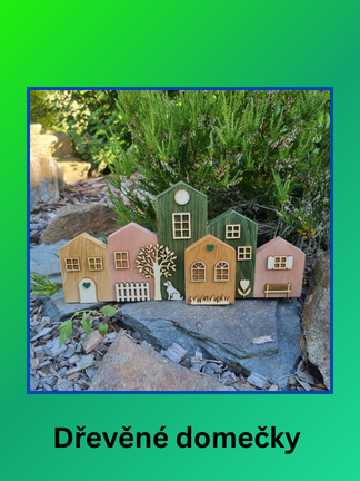 Dřevěné domečky
