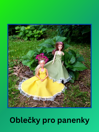 Oblečky pro panenku typu Barbie a Kena