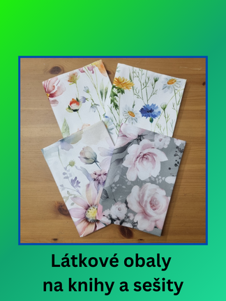Látkové obaly na sešity a knihy