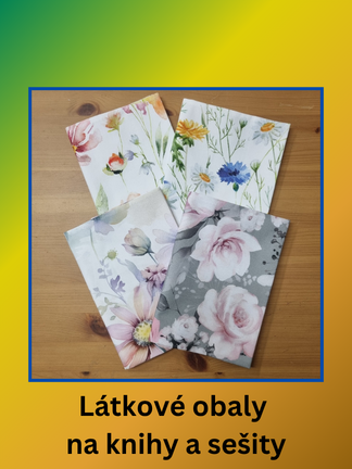 Látkové obaly na sešity a knihy