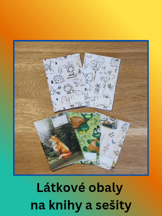 Látkové obaly na sešity a knihy