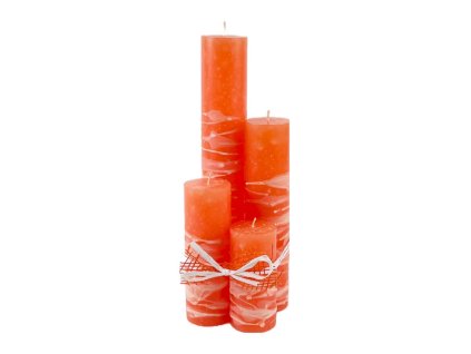 Svíčky - adventní čtveřice - kulaté