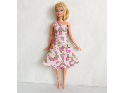 Barbie - oblečky pro panenku - krátké šaty - mix