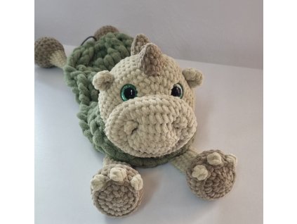 Pyžamožrout - háčkovaný dráček, dinosaurus 1