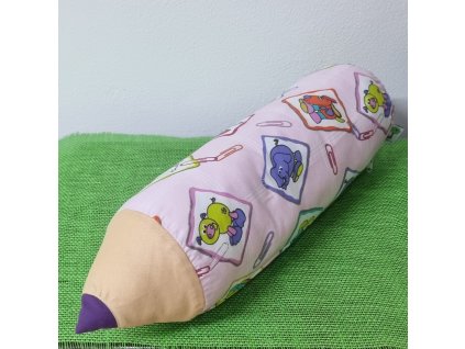 Polštářek - veselá pastelka 1