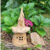 Keramický domeček jako z pohádky - na svíčku, zahradní dekorace tm