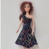 Barbie - oblečky pro panenku - krátké šaty - mix 5
