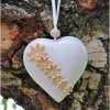 Keramické plastické srdce na zavěšení 3