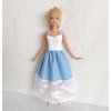 Oblečky pro panenku Barbie - šaty s krajkou mix