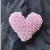 Háčkované srdíčko - přívěsek na klíče nebo na tašku 2