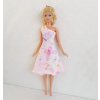Barbie - české originální oblečky pro panenku - krátké šaty s motýlky