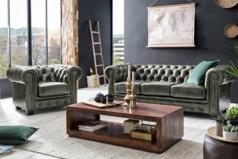 Kožený nábytek, jeho vlastnosti a údržba