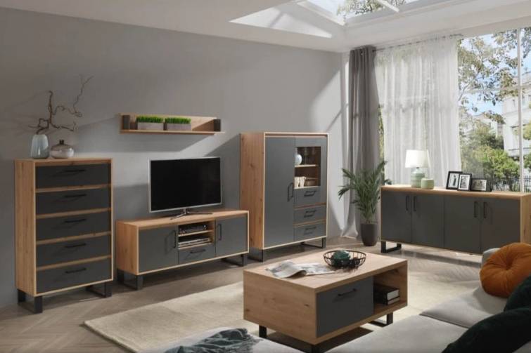 Loftový nábytek vnáší surové kouzlo nejen do městských interiérů