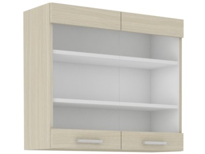 Kuchyňská skříňka Chamonix - horní vitrína 80 GS-72 2F