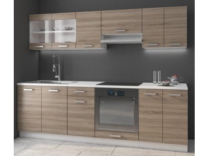 Kuchyňská linka Dave - Sestava 1 - vč. prac. desek