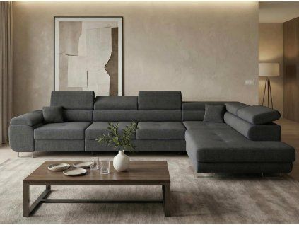 Sedací souprava Tony Max pravá - Monolith 92