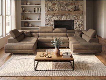 Sedací souprava Tony U - Monolith 09