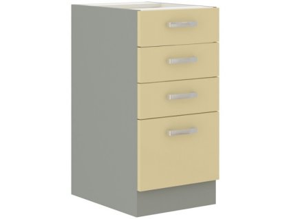 Kuchyňská skříňka Karmen - dolní 40 D 4S šuplíková INDAMATIC