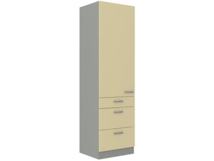 Kuchyňská skříňka Karmen - 60 DKS-210 3S 1F potravinová se šuplíky PREMIUM BOX