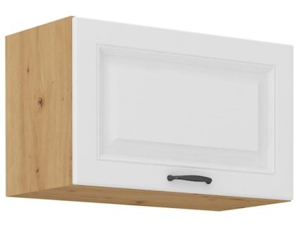 Kuchyňská skříňka Stilo WHAR - horní výklop 60 GU-36 1F, bílá + Artisan