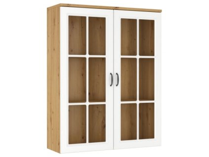 Nadstavba Flawia 100 WHAR 2D - dub Artisan + MDF bílý mat
