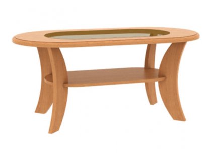 Konferenční stolek K51 Ignác (olše) - SKLADEM 1 ks