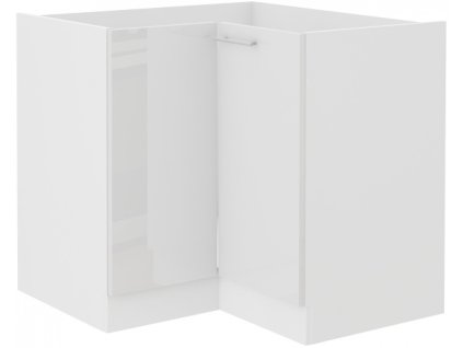 Kuchyňská skříňka Lara White - dolní rohová 90x90 DN 2F