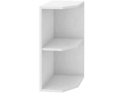 Kuchyňská skříňka Stilo WHWH - dolní zakončení 30 D ZAK, bílá + bílá