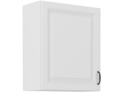 Kuchyňská skříňka Stilo WHWH - horní 60 G-72 1F, bílá + bílá