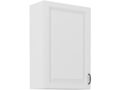 Kuchyňská skříňka Stilo WHWH - horní 60 G-90 1F, bílá + bílá