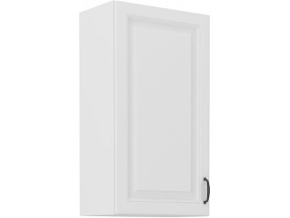 Kuchyňská skříňka Stilo WHWH - horní 50 G-90 1F, bílá + bílá