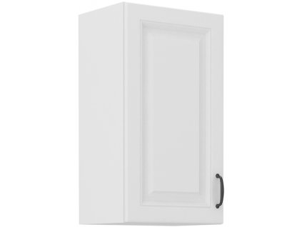 Kuchyňská skříňka Stilo WHWH - horní 40 G-72 1F, bílá + bílá