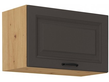 Kuchyňská skříňka Stilo GRAR - horní výklop 60 GU-36 1F, grafit + Artisan