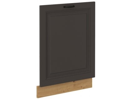 Kuchyňská skříňka Stilo GRAR - ZM 713 x 596 dvířka pro vestavnou myčku, grafit + Artisan