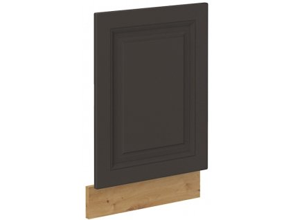 Kuchyňská skříňka Stilo GRAR - ZM 570 x 446 dvířka pro vestavnou myčku, grafit + Artisan