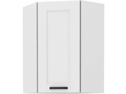 Kuchyňská skříňka Luna WHWH - horní rohová 60x60 GN-90 1F (°45)