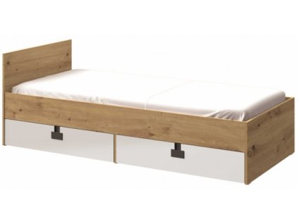 Postel se šuplíky s roštem 90x200 Index 14