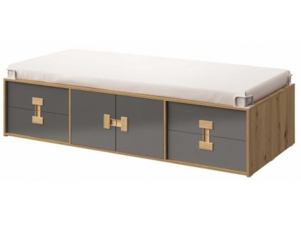 Postel vysoká s roštem 90x200 Index 15