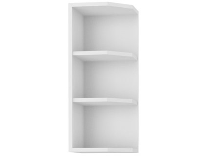 Kuchyňská skříňka Stilo DustGRWH - horní zakončení 30 G-72 ZAK, bílá
