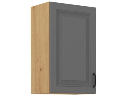 Kuchyňská skříňka Stilo DustGRAR - horní 45 G-72 1F, Dust Grey + Artisan