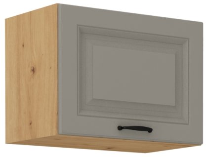 Kuchyňská skříňka Stilo ClayGRAR - horní výklop 50 GU-36 1F, Clay Grey + Artisan
