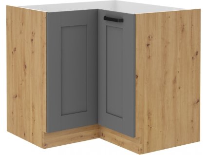 Kuchyňská skříňka Luna DustGRAR - dolní rohová 90x90 DN 2F
