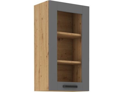 Kuchyňská skříňka Luna DustGRAR - horní vitrína 40 GS-90 1F
